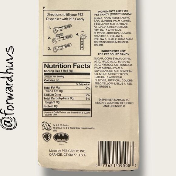 ☑️ The Riddler PEZ Dispenser – DC Comics Batman – In Package - Picture 9 of 10